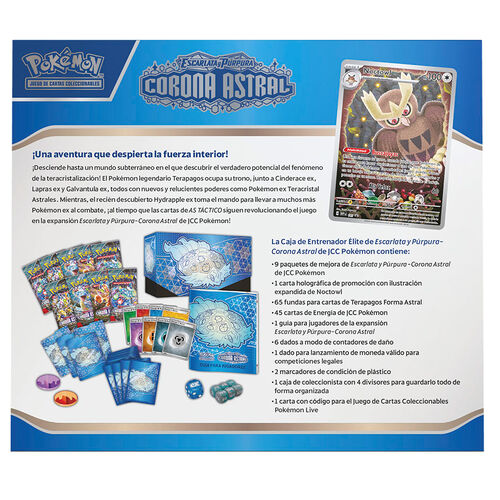 Pokemon Scarlet & Purple Astral Crown Elite Trainer Case