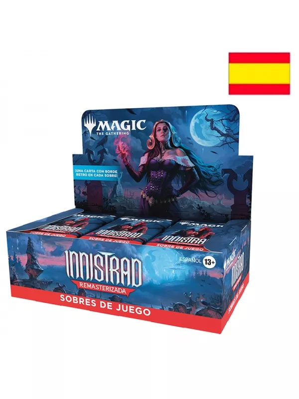 Play Booster Display (36 boosters) Innistrad Remastered Spanish - Magic The Gathering
