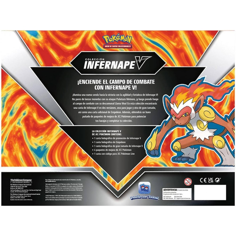 Colección Infernape V Box Español Pokémon TCG