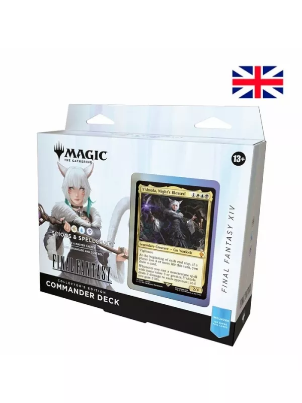 Collector´s Edition Commander Display (4 Mazos) Final Fantasy Inglés - Magic The Gathering