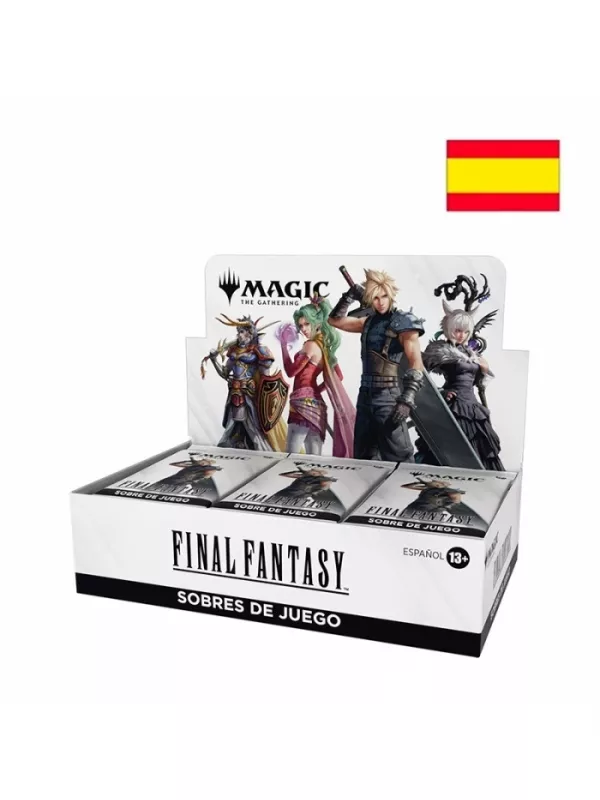 Play Booster Display (30 Sobres) Final Fantasy Español - Magic The Gathering