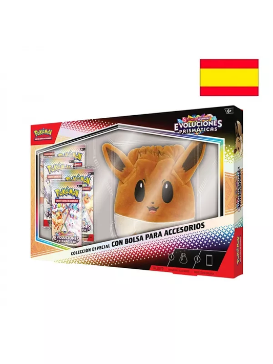 Accessory Pouch Special Collection Scarlet and Purple 8.5 - Prismatic Evolutions Español - Pokémon TCG